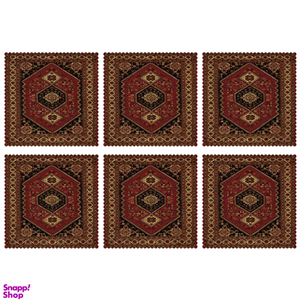 زیربشقابی مدل U1-42456 بسته 6 عددی