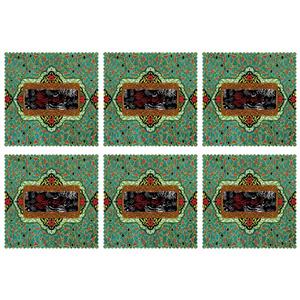 زیربشقابی مدل U1-42411 بسته 6 عددی