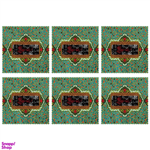 زیربشقابی مدل U1-42411 بسته 6 عددی