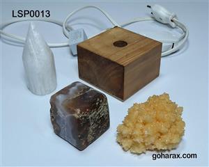 چراغ دکوری سنگ های عقیق سلنایت کلسیت