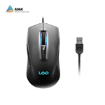 موس لنوو LOQ Gaming M100 RGB Mouse Lenovo LOQ Gaming M100 RGB Mouse Wired-3200 DPI-7 Buttons