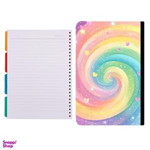 کلاسور مدل قهوه و کتاب کد 55 -