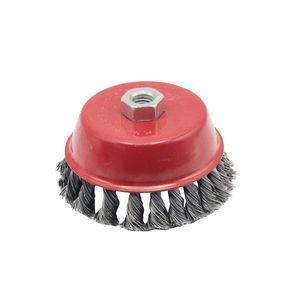 فرچه سیمی کاسه ای  مدل بافته کد YP-BAFTEH-125MM