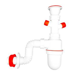 سیفون ظرفشویی نسیم نقش جهان  کد 1010046