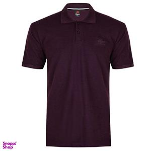 پولوشرت آستین کوتاه مردانه مدل 271000751 جودون رنگ بادمجانی