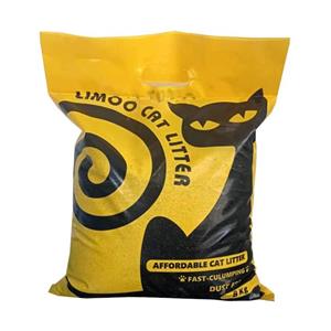 خاک بستر گربه لیمو مدل اقتصادی وزن 8 کیلو گرم