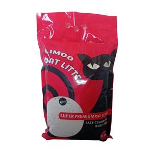 خاک گربه لیمو مدل سوپرپریمیوم کربن دار وزن 8 کیلوگرم