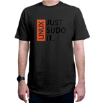 تیشرت برنامه نویسی طرح Linux just sudo it