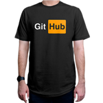 تیشرت برنامه نویسی طرح GitHub