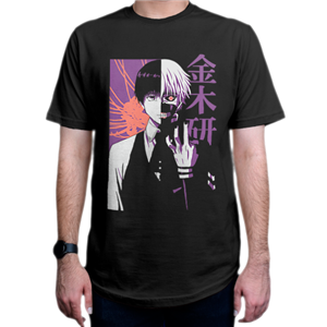 تیشرت انیمه طرح  Tokyo Ghoul  توکیو غول شخصیت  Ken Kaneki  کن کانکی  TG3