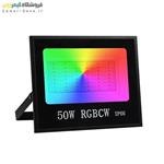 پنل نورپردازی بک گراند لایت RGB رنگی هوشمند وای فای مدل Smart RGBCW LED Flood Light (WiFi Tuya) 