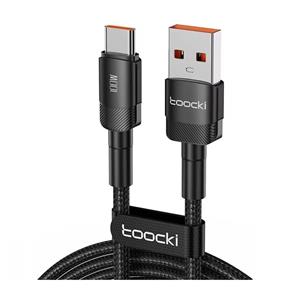 کابل تبدیل USB به USB-C توکی Toocki مدل 100W TQ-X12 طول ۱ متر