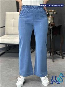 شلوار جین کاغذی زنانه کد 1203
