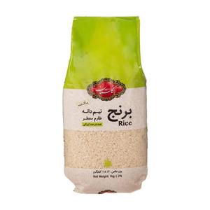 برنج نیم دانه طارم گلستان مقدار 1 کیلوگرم Golestan Tarom Half Grain Rice 1Kg 