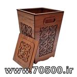 سطل پذیرایی چوبی کد 22937