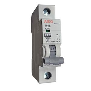 فیوز مینیاتوری تک فاز 16 آمپر آ ا گ مدل C16-4500