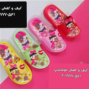 دمپایی دخترانه مدل عروسکی کد B-222