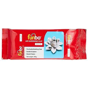 خمیر مجسمه‌سازی فانبو مدل هواخشک کد FO-AHC-250-WE