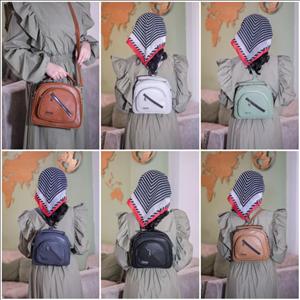 کیف طرح کوله پشتی دخترانه کد 1557