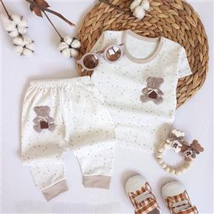 تیشرت شلوار اسپرت طرح پانی کد 875