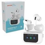 هدفون بلوتوث 2گوشی استند شارژ Porodo Blue Earbuds Pro2 with ENC 