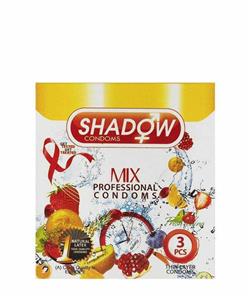 کاندوم میکس شادو Shadow MIX بسته 3 عددی 