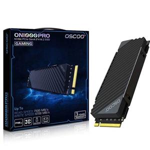 حافظه اس اس دی اینترنال M.2 NVMe Heatsink اسکو مدل OSCOO ON1000 Pro ظرفیت 4 ترابایت