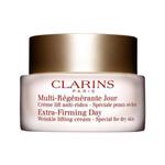 کرم روز ضد چروک و فرم دهنده برای پوست های خشک کلارنس EXTRA FIRMING DAY CREAM SPECIAL FOR DRY SKIN CLARINS 50 میل 