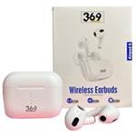 هدفون بلوتوث 2 گوشی استند شارژ 369-6 طرح AirPods 3 