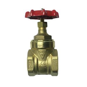 شیرفلکه کشویی برنجی سیم ایتالیا سبک PN 16 سایز 3/4 اینچ 