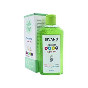 شامپو کودک سیوند مناسب سر بدن 200 میلی لیتر Sivand Super Soft Shampoo Baby 200ml 