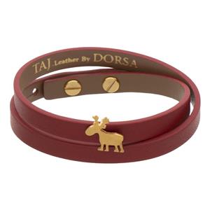 دستبند طلا 18 عیار زنانه تاج مدل G554-1