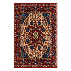 فرش مخمل نادی طرح سنتی کد O100