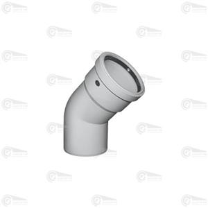 زانو بست خور 45 درجه پوش فیت پروتکت پلی ران قطر 110 کد432 