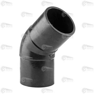 زانو 45 درجه پلی اتیلن جوشی PN6 پلی رود سایز63 کد93