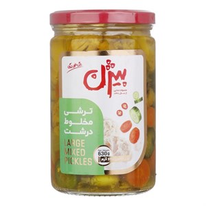 ترشی مخلوط بیژن - 630 گرم