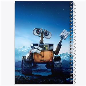 دفتر مشق 100 برگ خندالو طرح وال ای (WALL-E) کد F1377