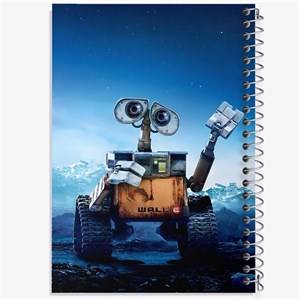 دفتر مشق 100 برگ خندالو طرح وال ای (WALL-E) کد F1377