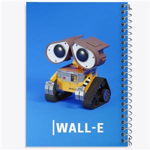 دفتر مشق 100 برگ خندالو طرح وال ای (WALL-E) کد F951