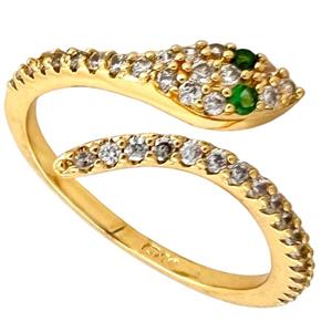 انگشتر زنانه مدل مار کد R4708