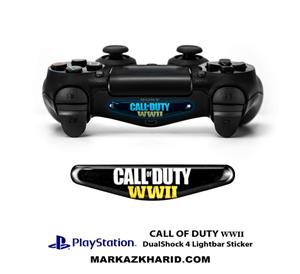 برچسب لایت بار Playstation CALL OF DUTY WWII DualShock 4 Lightbar Sticker