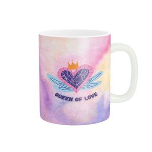 ماگ طرح QUEEN OF LOVE کد M58