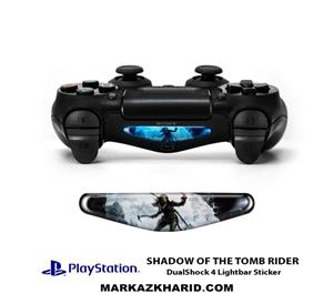 برچسب لایت بار Playstation DualShock 4 Shadow of The Tomb Rider LightBar Sticker 