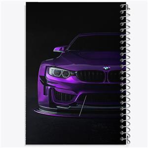 دفتر مشق 100 برگ خندالو طرح ماشین بی ام دبلیو (BMW) کد F1012