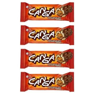 شکلات جانگا با مغز کرم بادام زمینی اتی - 45 گرم بسته 4 عددی