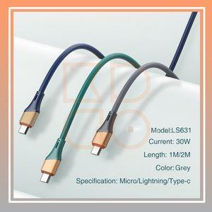کابل تبدیل USB به USB-C الدینیو مدل Ls631c طول 1 متر