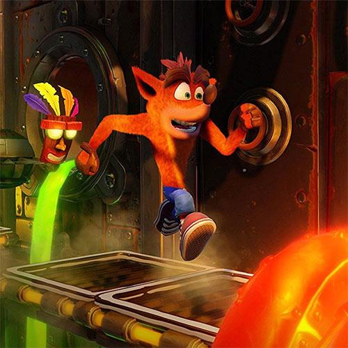 بازی پلی استیشن 4 کراش باندیکوت Playstation 4 Game Crash Bandicoot N Sane Trilogy