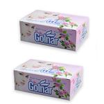 صابون شستشو گلنار مدل Pink Flower وزن 130 گرم مجموعه 2 عددی