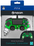 دسته بازی PlayStation Nacon Compact Controller Wired ILLuminated green