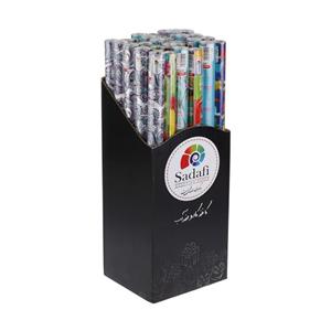 کاغذ کادو صدفی مدل ضدآب  بسته 60 عددی